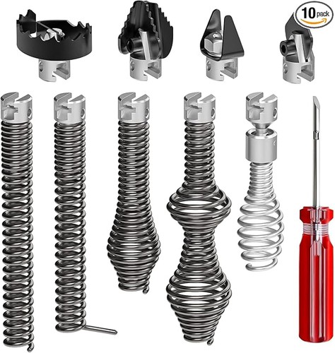 10pcs drain snake drill - drain,